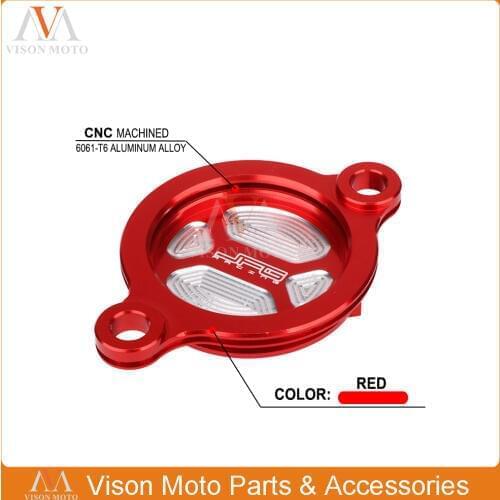 CNC Billet Aluminum Oil Filter Cap Cover For Honda CRF450R CRF450RX CRF 450R 450RX 2017-2020 17 18 19 20 Motorcycle