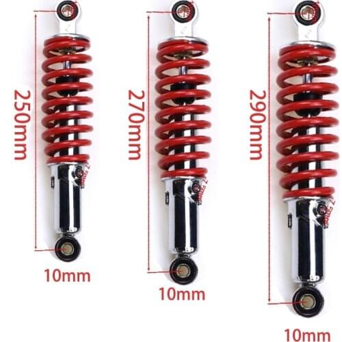 250mm 270mm 290mm 700LBS Front Suspension Shock Absorber Fit For China 50cc 90cc 70cc 125cc atv quad bike go kart scooter golf