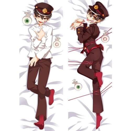 Anime Toilet-Bound Hanako-kun Yugi Amane Cosplay Dakimakura Pillow Case Hugging Body Prop