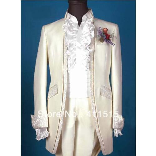 Free shipping/WHITE design groom VEST\Custom Groom WEAR Tuxedos Groomsmen Men Wedding Suits Best man Suits/man wedding DRESS