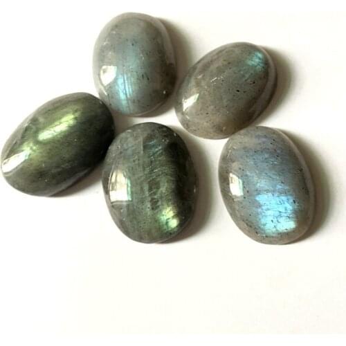 Wholesale 1pcs Green Flash Labradorite Bead Pendant Cabochon,Healing Gem Stone,approx 20x26mm Oval Cabs