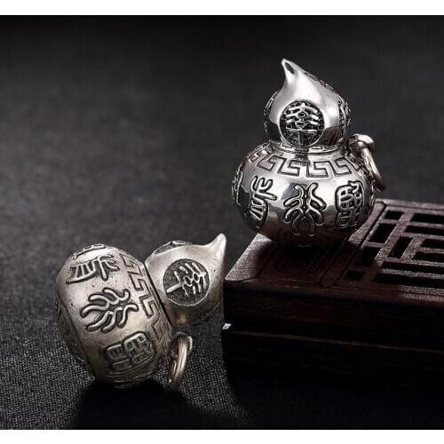 The Nine Words Of The Ancient Silver Coin, The Nine Palace Bagua Gourd Can Open The Kun Box, The Pendant Wholesale