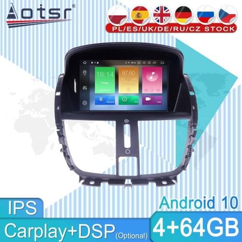 For Peugeot 207 2008 2009 2010 2011 2012 2013 2014 Car Multimedia Player Stereo Android Audio Radio Tape Recorder Navi Head Unit