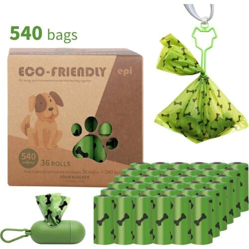 Pet Dog Poop Eco Bags Dispenser Collector Scoop Holder Puppy Cat Pooper Scooper Bag Small Rolls Outdoor Clean Pets Supplies New