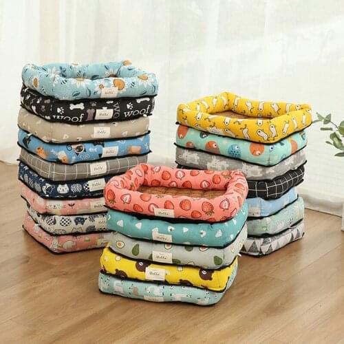 Dog Mat Cooling Summer Pad Mat For Dogs Cat Blanket Sofa Breathable Pet Dog Bed Summer Washable For Small Medium Large Dogs