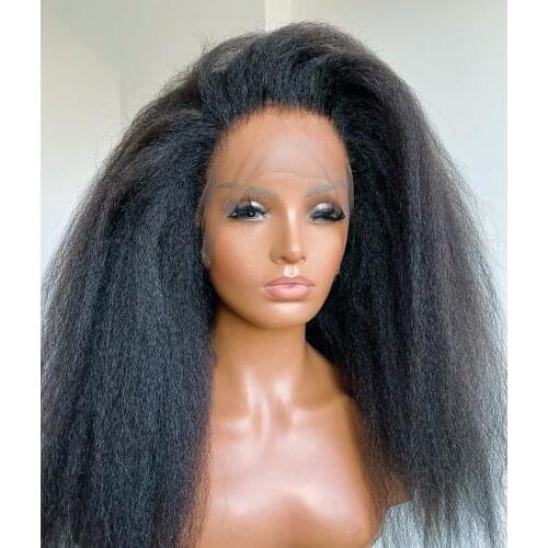 Soft 180% Density Ombre 613 Body Wave Synthetic Lace Front Wig For Women Preplucked With Babyhair Daily Heat Resistant Free Part