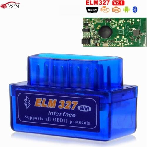 Newest ELM327 OBD2 Bluetooth V2.1 Interface Works On Android Torque Elm 327 Bluetooth OBD2/OBD II Car Diagnostic Scanner