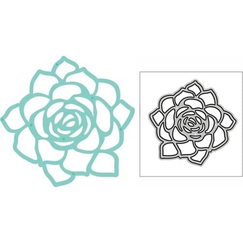 New Peony Blossom Flowering 2020 Metal Cutting Dies for DIY Scrapbooking and Card Making Decorative Embossing Craft No Stamps