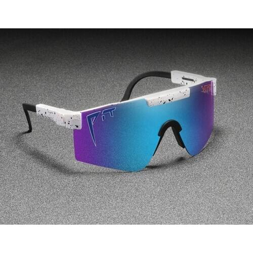 Original Brand Pit Viper Polarized Sunglasses Men Women Oversized Fashion Sport Shades UV400 Windproof Driving Shades With Box