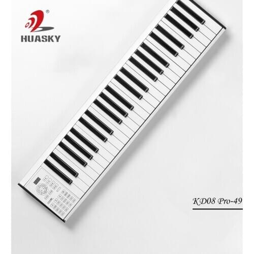 Accept OEM custom portable piano keyboard electric piano instrument with MIDI features suitable for scholars