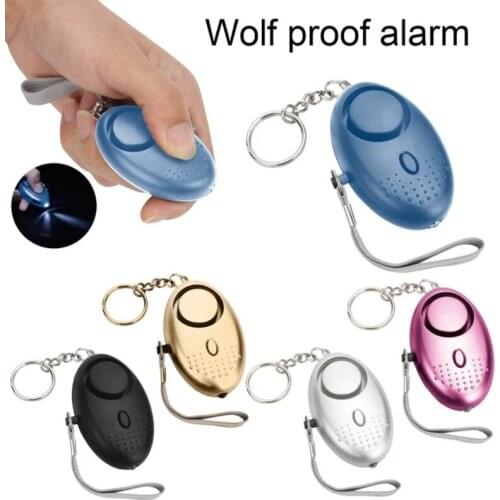 Self Defense Alarm 120dB Security Protect Alert Scream Loud Emergency WOmen Keychain Portable Small Decorations tool