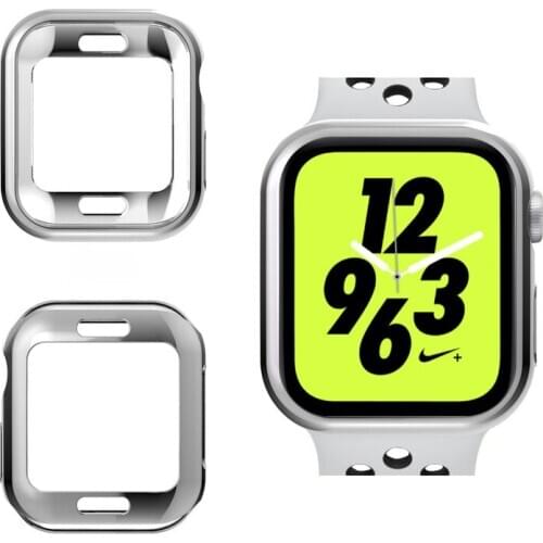 TPU Bumper Cover for Apple Watch 5 4 3 2 1 Frame For IWatch Band 44mm 40mm 42mm 38mm Watch Screen Protector Case Accessories