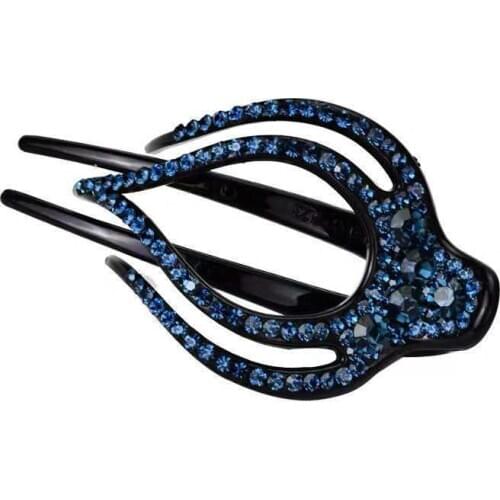 Hair Clip Hair Crystal Hair Combs Female Elegant Beads Hairgrip Handmade Fashion Hair Accessories Tools