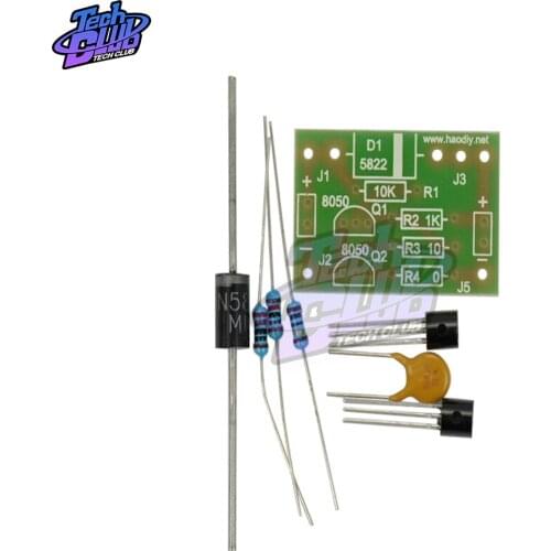 18650 Lithium Battery Charging Board with Protection Charger Module Light Control Sensor for Solar Charging Board LED DIY Kit