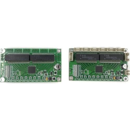 ANDDEAR Customized industrial8 port 10/100M unmanaged network ethernet switch 12v pcba module network switch