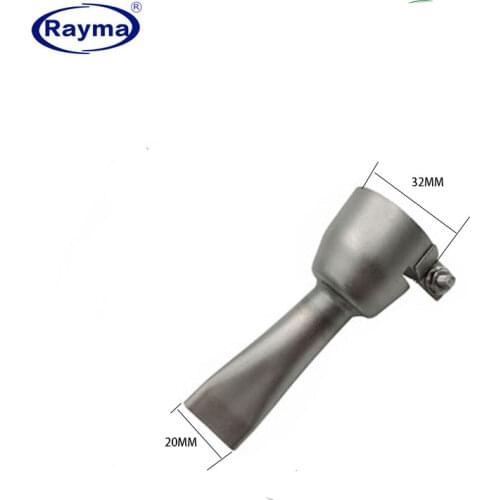 Free shipping one pcs 20mm flat welding tip for geomembrane welding plastic hot air welding gun high quality