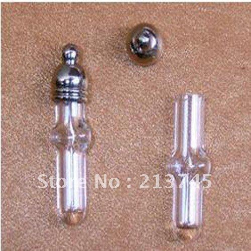 Nice Glass Tube Vial Pendants can Contain MINI Stones