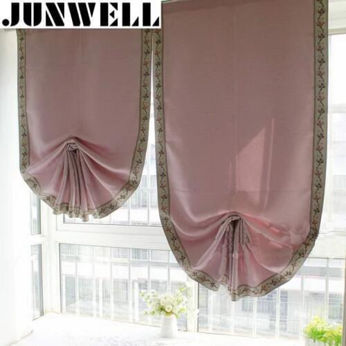 JUNWELL Blackout Curtains On The Windows