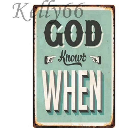 [ Kelly66 ] Quote Motivational Vintage Metal Sign Poster Home Decor Bar Wall Claft Art Painting 20*30 CM Size y-1177
