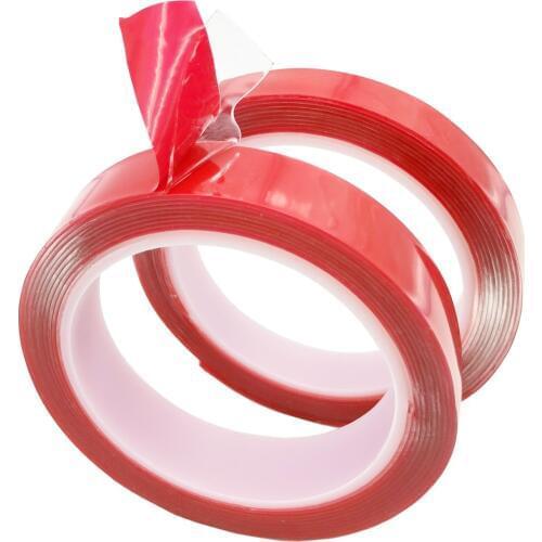 3M 5mm 6mm 8mm 10mm 12mm 15mm Double Sided Adhesive Super Strong Transparent Acrylic Foam Adhesive Tape No Traces Sticker