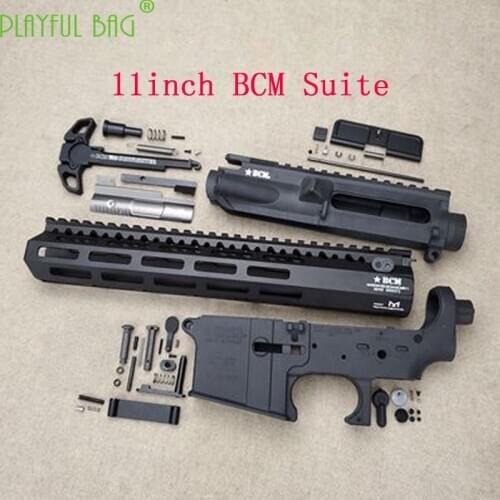 Outdoor CS BCM Suite toy water bullet gun refit Nylon TTM Case BCM Engraved Fishbone Case Upgrade Material Accessories OJ46