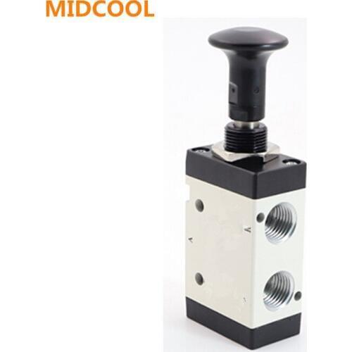 Push-pull valve for 3/2 way for 3L series