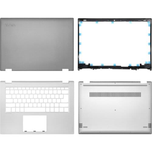 NEW For Lenovo Yoga 520-14 520-14IKB FLEX 5-14 LCD Back Cover/Front Bezel/Palmrest/Bottom Case Laptop Housing Cover Case Silver