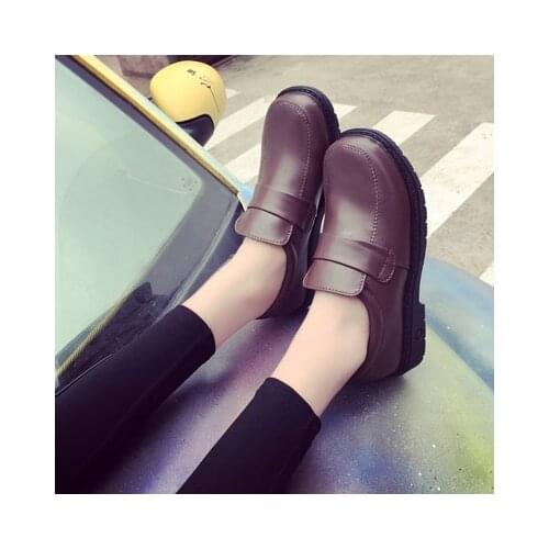 Genshin Impact Venti Cosplay Shoes Boots Girls JK Commuter Uniform Shoes PU Leather Loafers Casual Shoes Halloween Props