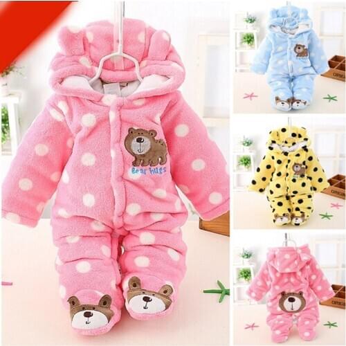 Spring Autumn Newborn Baby Clothes Bunny Baby Rompers Cotton Hoodie Newborn Girl Onesies Fashion Infant Costume Boys Outfits