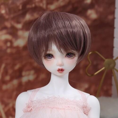 1/3 1/4 1/6 High Temperature Wire Shiort Style BJD Wig Super For Doll Hair Wig