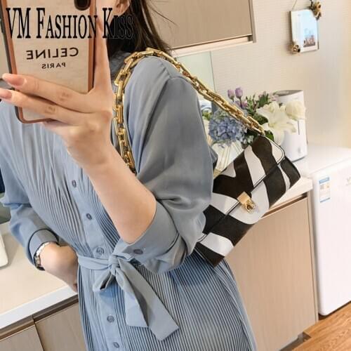 Bags For Women 2020 Cows Pattern Baguette Pu IrregularLeopard Pattern Shoulder Bag Female Bolsa Feminina Purses And Handbags