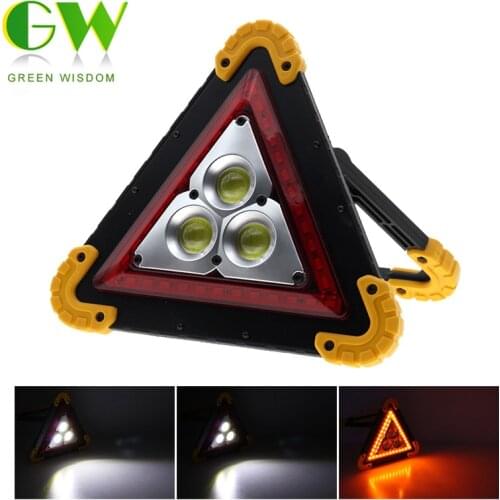 LED Portable Spotlight COB Flood Lights USB Rechargeable Flashlight Work Light Outdoor Portable Searchlight for Hunting Camping