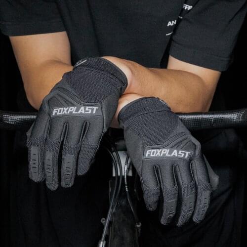 Unisex Full-finger Bicycle Waterproof Cycling Glove Antiskid Gel Half Finger Gloves Special Gloves Road Cycling Competition