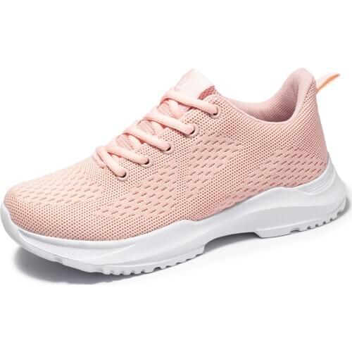 Big Size 41 Women Running Shoes 2021 Spring Brand Sneakers Lady Girl Breathable Mesh Sports Female Jogging Trainer Chaussures