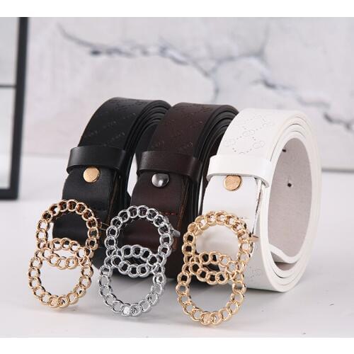 Womens Belt Jeans Fashion Design Womens Gold Belt Leather Strap High Quality Belt Girl 2020 New Hot Belt Dress