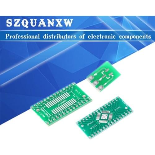 10PCS PCB Board SMD Turn To DIP SOP MSOP SSOP TSSOP SOT23 SOP8 SOP14 SOP16 SOP-8 10 SOP-14 SOP-16 SOP-20 24 SOP-28 SMT To DIP