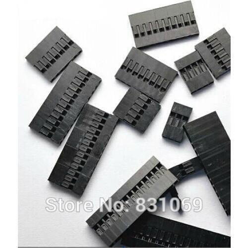 200pcs/Lot 2.54mm 1x6P 6P Dupont Connector Housing Female
