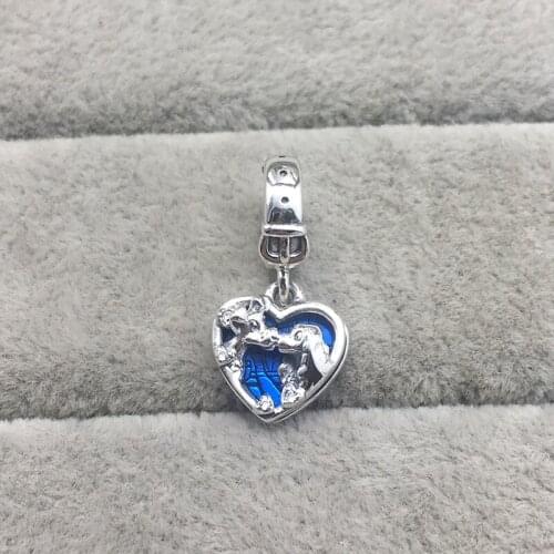 2020 Valentines Day New Space Mountain Forever Couple XO Script We Can Do Anything Charm DIY Original Woman Jewelry Gift