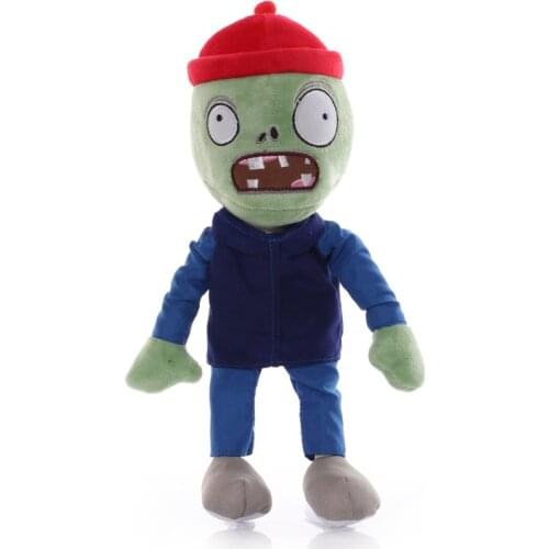 30cm Plants vs Zombies Zombie Cosplay Plush Toys PVZ Ice Skating Zombie Plush Toy Doll Soft Stuffed Toys Gifts for Kids Children