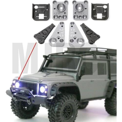 3D Printing Lamp Cup Light Cover For 1/10 RC Crawler TRX-4 Defender TRX4 82056-4 Does not contain bulbs
