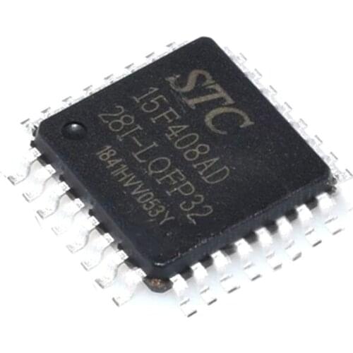 5pcs STC15F408AD-28I-LQFP32 15F408AD MCU LQFP32
