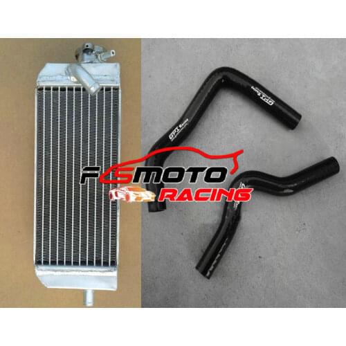 Aluminum Radiator For Suzuki RM 85 L RM85 RM85L RM-85 2002-2019 2003 2004 2006 2007 2009 2012 OR WITH Silicone Hose