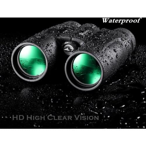 Binoculars Asika 10x42 High quality HD Military Telescope for Hunting and Travel Compact High Clear Large Vision Binocular Black