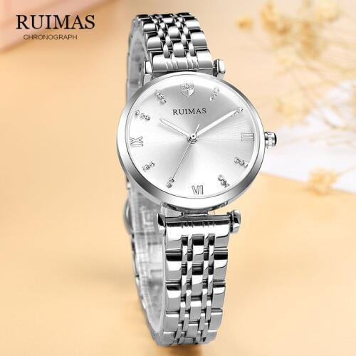 Luxury Silver White Women Watch Casual Fashion Wrist Watch For Ladies Female Wristwatch Waterproof reloj mujer relogio feminino