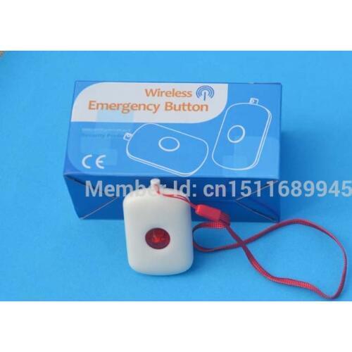 Hot Sale Wireless Emergency Contact Button with double alarm modes, ABS shells,315MHz or 433MHz optional