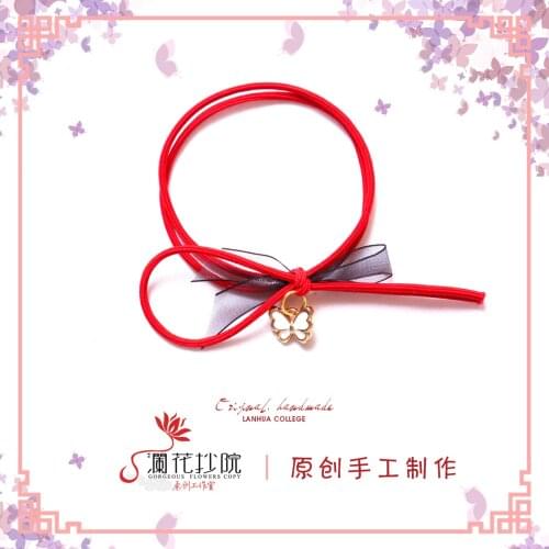 Anime Tian Guan Ci Fu Hua Cheng Butterfly Hair rings Hair Ornaments Hairpin Hair Clip Cosplay Props Accessories Xmas Gifts