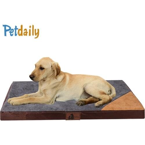 Comfort Plush Pet Dog Bed Mats, Non-slip Dog Mattress With Removable Washable Cover, Cozy Dog bed For Small Medium Large Dogs
