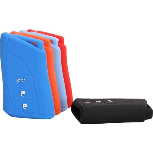 Kutery 10PCS Remote Coloful Silicone Car Key Cover Case Shell For Lexus UX200 UX250h ES200 ES300h ES350 US200 US260h Replace