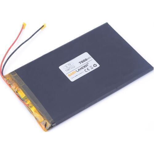 3.7V 7000mAH 7067112 7067113 Polymer lithium ion battery Li-ion battery for POWER BANK tablet pc ainol ampe DVD Bluetooth audio