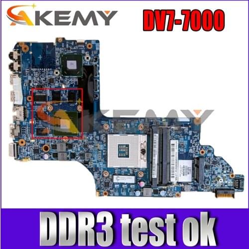 For HP ENVY DV7-7000 711509-501 N13P-GLR-A1 SLJ8C DDR3 Notebook motherboard Mainboard full test 100% work